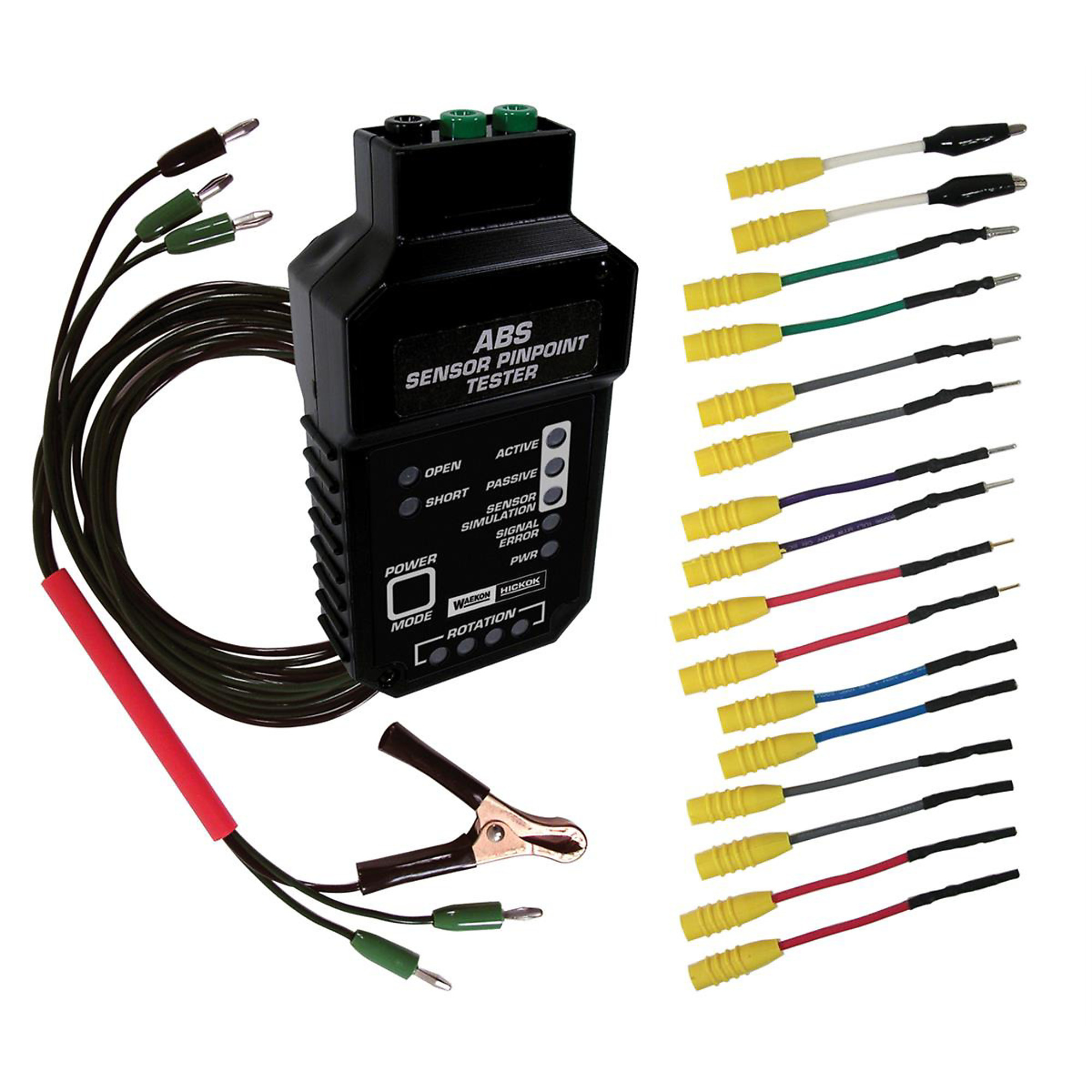 Waekon Industries ABS Sensor Pinpoint Tester — 6mm XZN Stubby Driver, 1/4in. Square Drive, 20mm Long, Model# WAE20560